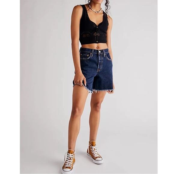 Levi's Pants - Levi’s 501 mid thigh jean shorts 25